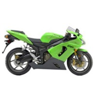 Carénage Kawasaki Ninja ZX6R 05-06