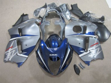 Argent Bleu Carénage Suzuki GSXR 1300 Hayabusa 96-07