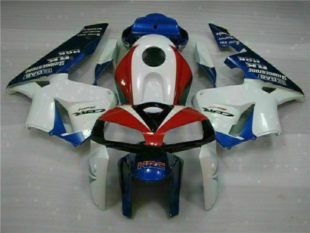 Blanc Bleu Carénage Honda CBR 600 RR 05-06