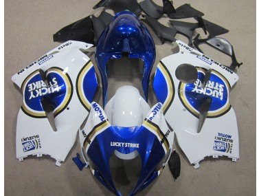 Blanc Lucky Strike Bleu Motul Carénage Suzuki GSXR 1300 Hayabusa 96-07