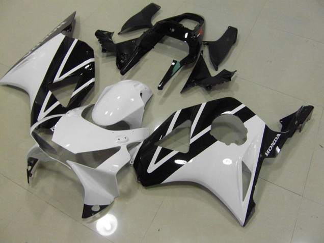 Blanc Noir Carénage Honda CBR 900 RR 954 02-03