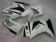 Blanc Noir Carénage Kawasaki EX250 08-12