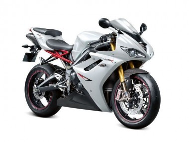 Blanc Noir Carénage Triumph Daytona 675 Triple 06-08