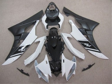 Blanc Noir Kit Carénages Yamaha R6 06-07