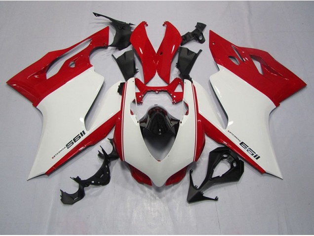 Blanc Rouge Carrosserie Ducati 1199 11-14