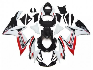 Blanc Rouge Noir Carénage Suzuki GSXR 600 / 750 K11 11-24