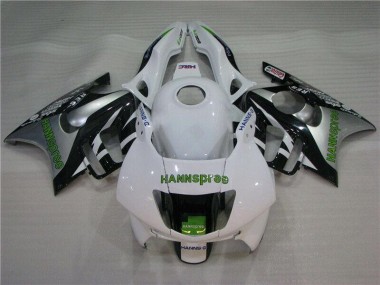 Blanc Vert Hannspree Carénage Honda CBR 600 F3 95-98