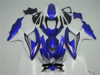 Bleu Blanc Carénage Suzuki GSXR 600 / 750 K8 08-10