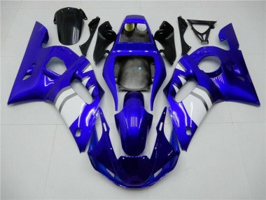 Bleu Blanc Carénage Yamaha R6 98-02