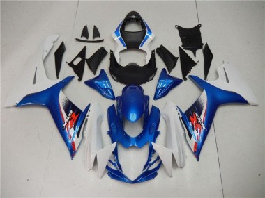 Bleu Blanc Carrosserie Suzuki GSXR 600 / 750 K11 11-24