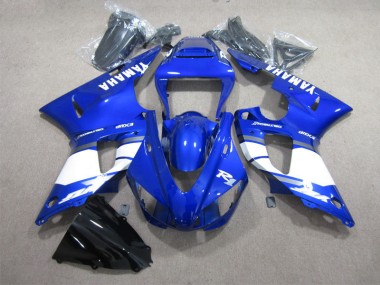 Bleu Blanc Décalque Carénage Yamaha R1 98-99