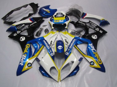 Bleu Blanc GoldBet Carénage BMW S1000RR 09-14