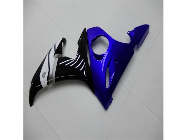 Bleu Blanc Noir Carénage Yamaha R6 03-05