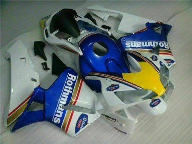 Bleu Blanc Rothmans Carénage Honda CBR 600 RR 03-04