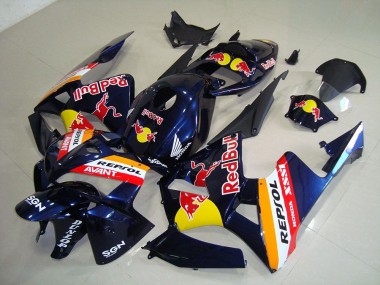 Bleu Foncé Red Bull Repsol Carénage Honda CBR 600 RR 05-06