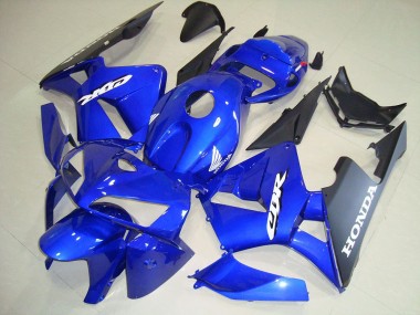 Bleu Kit Carénages Complet Honda CBR 600 RR 05-06