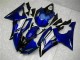 Bleu Kit Carénages Complet Yamaha R6 08-16