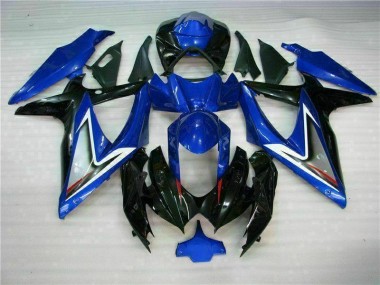 Bleu Noir Carrosserie Suzuki GSXR 600 / 750 K8 08-10