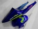 Bleu Vert Movistar Castrol Carénage Honda CBR 600 RR 03-04