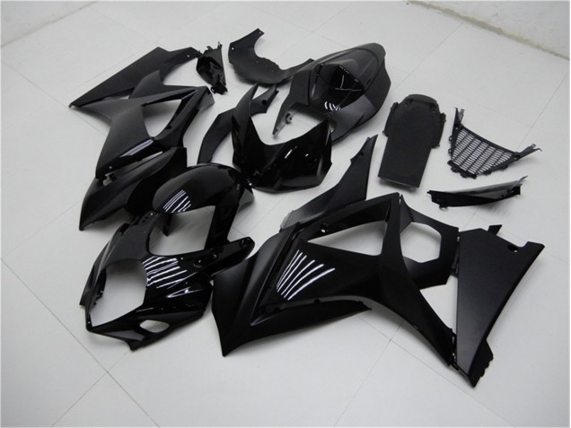 Brillant Noir Mat Carénage Suzuki GSXR 1000 K7 07-08