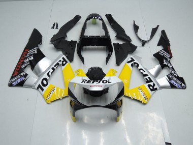 Jaune Argent Noir Repsol Carénage Honda CBR 900 RR 929 00-01