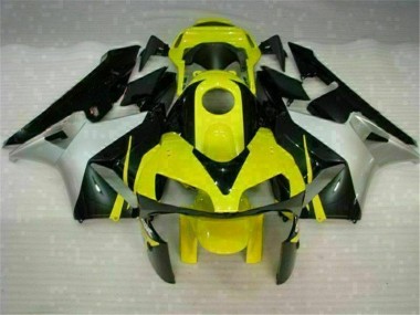 Jaune Noir Carénage Honda CBR 600 RR 03-04