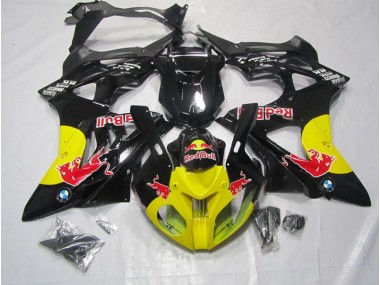 Jaune Noir Red Bull Carénage BMW S1000RR 09-14