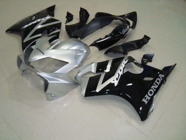 Noir Argent Carénages Honda CBR 600 F4i 04-07