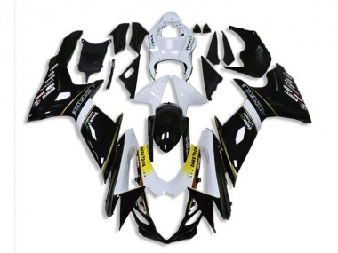 Noir Blanc Carénage Suzuki GSXR 600 / 750 K11 11-24