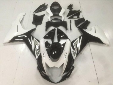 Noir Blanc Carénages Suzuki GSXR 600 / 750 K11 11-24