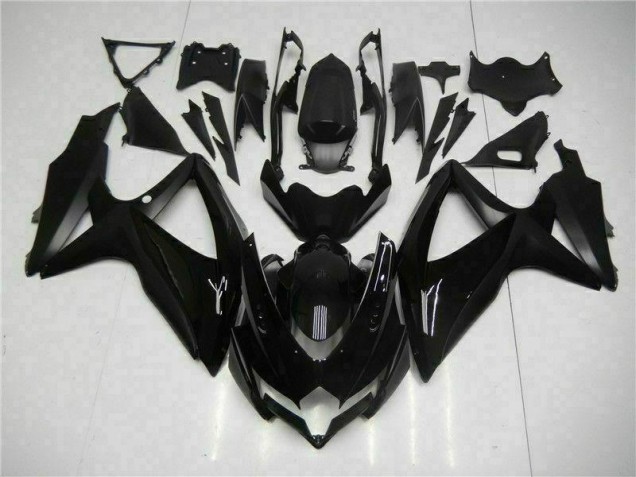 Noir Kit Carénages Complet Suzuki GSXR 600 / 750 K8 08-10