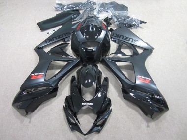 Noir Kit Carénages & Plastique Suzuki GSXR 1000 K7 07-08