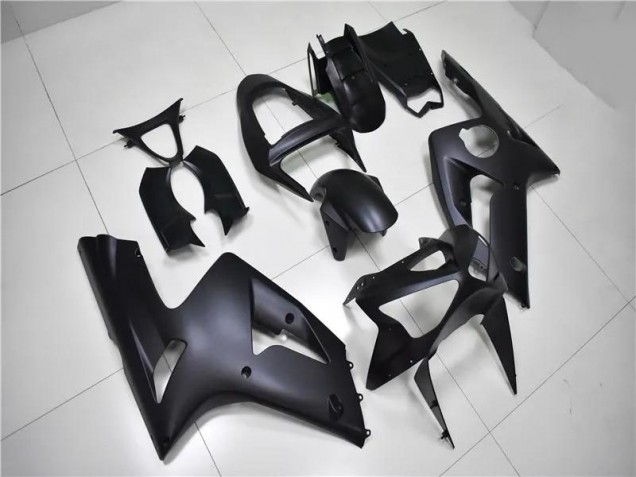 Noir Mat Carénage Kawasaki ZX6R 03-04