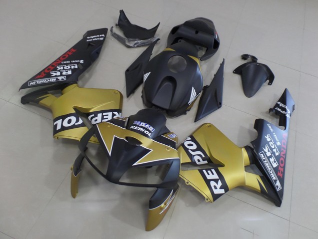 Noir Or Repsol Carénage Honda CBR 600 RR 05-06