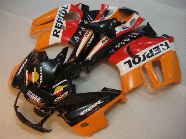 Noir Orange Repsol Carénage Honda CBR 600 F3 95-98