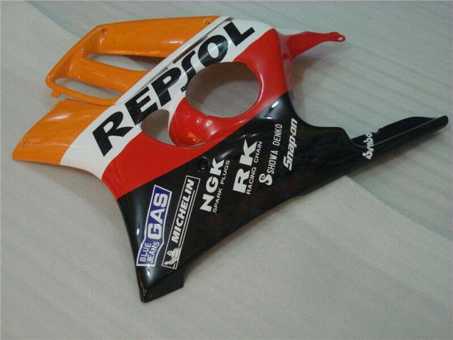 Noir Orange Repsol Carénage Honda CBR 600 F3 95-98