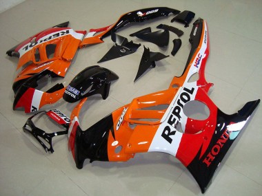 Noir Orange Repsol Carénages Honda CBR 600 F3 95-98