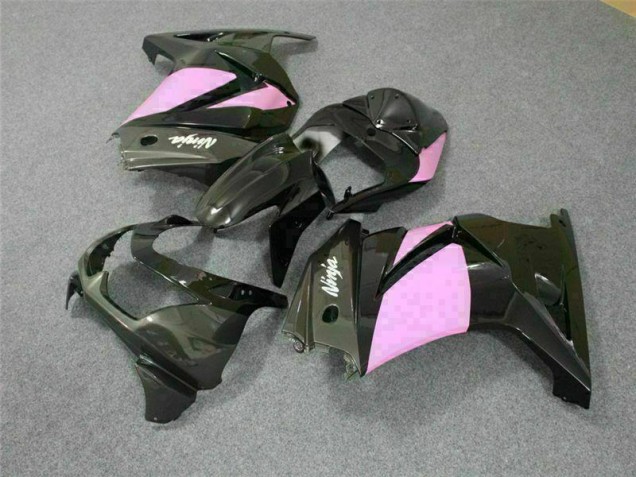 Noir Rose Ninja Carénage Kawasaki EX250 08-12
