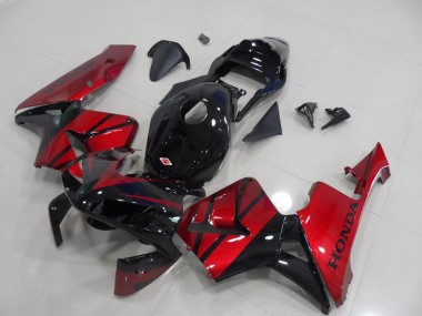 Noir Rouge Bonbon Carénage Honda CBR 600 RR 03-04