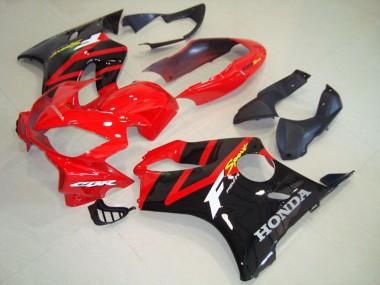 Noir Rouge Carénage Honda CBR 600 F4i 04-07