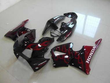 Noir Rouge Carénages Honda CBR 900 RR 919 98-99