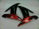 Noir Rouge Carénages Yamaha R1 02-03