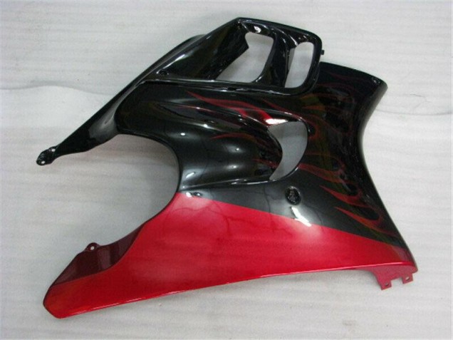 Noir Rouge Flamme Carénage Honda CBR 600 F3 95-98