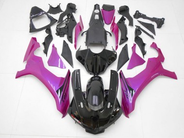 Noir Violet Rouge Carénage Yamaha R1 15-19