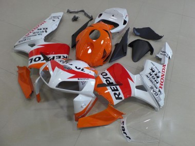 Orange Blanc Repsol Carénage Honda CBR 600 RR 05-06