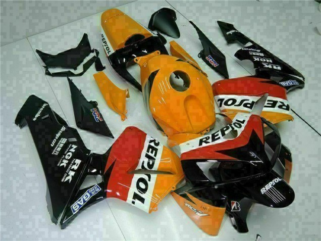 Orange Noir Repsol Carrosserie Honda CBR 600 RR 05-06