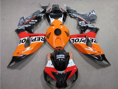 Orange Repsol Carénage Honda CBR 1000 RR 06-07