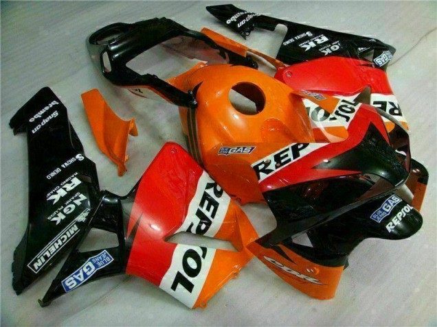 Orange Repsol Carénage Honda CBR 600 RR 03-04