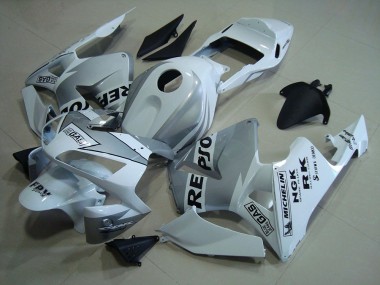 Repsol Blanc Argent Carénage Honda CBR 600 RR 03-04