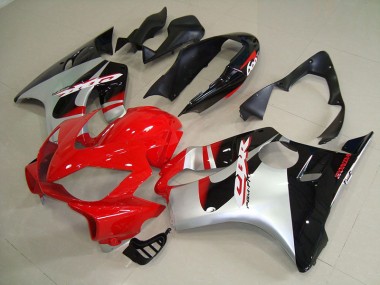 Rouge Argent Carénage Honda CBR 600 F4i 04-07